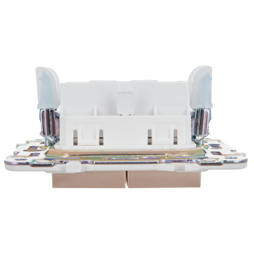 SKANDY Выключ. 2-кл. с инд. 10А SK-V09Sa песоч. IEK