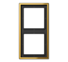 JUNG LS 990 Блеск золота Рамка 2-ая