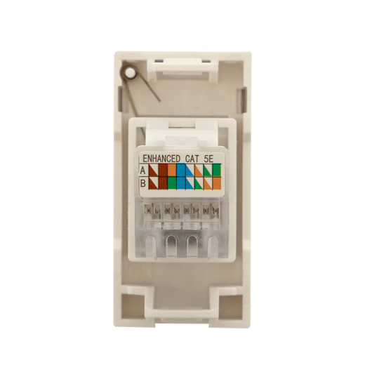 Розетка RJ45 кат. 5e, 1 модуль EKF