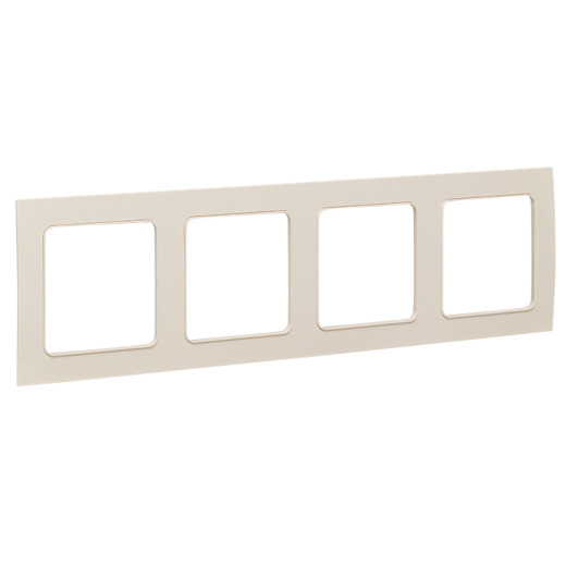 Стокгольм Рамка 4-местная белая EKF PROxima