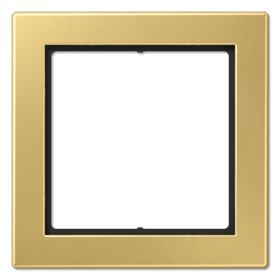 JUNG Рамка 1-кратная, латунь Classic