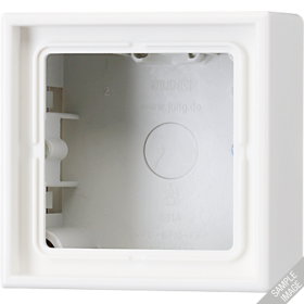 JUNG Коробка для накладного монтажа с рамкой LS