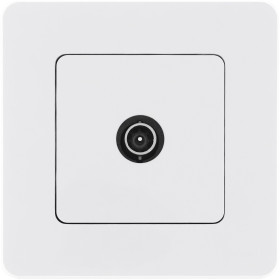 Legrand/Daccord INSPIRIA Белый Розетка TV - оконечная - 10 дБ - 5-862 мГц.
