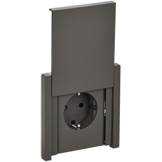 FORTE&PIANO Роз. с з/к/ш с кр. б/к 16А IP44 FP319 сер. IEK