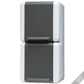 JUNG EcoProfi Розетка 2-ая с/з