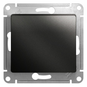 Systeme Electric Glossa Антрацит Выключатель 1-клавишный сх.1, 10AX