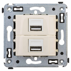 DKC Avanti USB зарядное устройство в стену, 