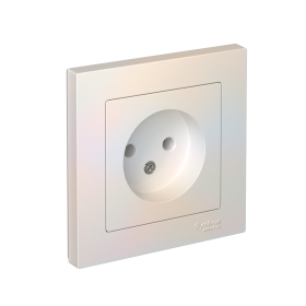 Systeme Electric AtlasDesign Жемчуг Розетка б/з, 16А, в сборе