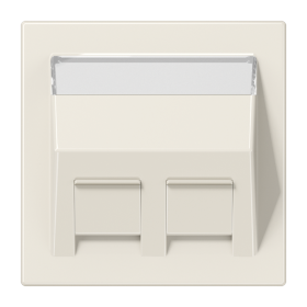 JUNG Накладка для модульных разъемов, слоновая кость