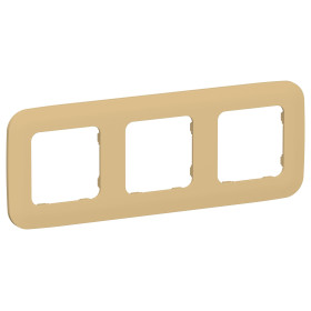 FLITE Рамка 3-мест. РУ-3-А-ФлШм ш/а IEK