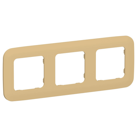 FLITE Рамка 3-мест. РУ-3-А-ФлШм ш/а IEK