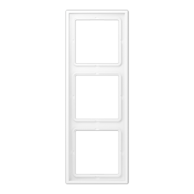 JUNG LS 990 Белый матовый Рамка 3-ая