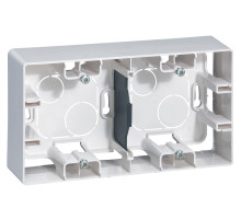 Legrand Etika Белый Коробка для накладного монтажа 2-ая.