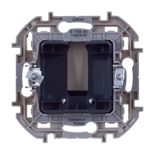 Вывод кабеля IP21 - Legrand/Daccord Inspiria - с зажимом для кабеля - слоновая кость