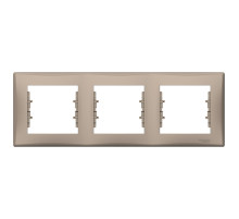 Schneider Electric Sedna Титан Рамка 3-ая горизонтальная