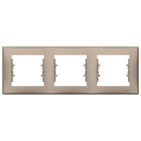 Schneider Electric Sedna Титан Рамка 3-ая горизонтальная