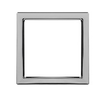 DKC Avanti Декоративная вставка для рамок из натуральных материалов, хром, 1 пост (2 мод.)