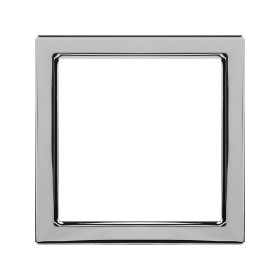DKC Avanti Декоративная вставка для рамок из натуральных материалов, хром, 1 пост (2 мод.)