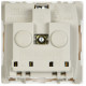 РКС-20-30-П-К Розетка с з/к 2к (2 мод) ПРАЙМЕР белая IEK