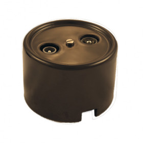 BIRONI Лизетта Керамика Коричневый Розетка R/TV-Sat оконечная