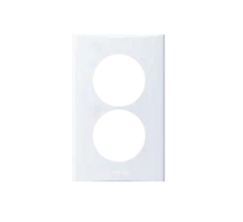 Anam Legrand Zunis Белый Накладка розетки 2-ой