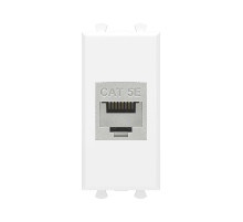 DKC Avanti Компьютерная розетка RJ-45 без шторки модульная, кат.5е экранированная, 