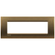 Livinglight Рамка прямоугольная, 7 модулей, цвет Бронза