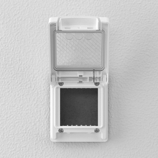 Рамка для монтажа в стену IP55, Avanti, белое облако, 2 модуля