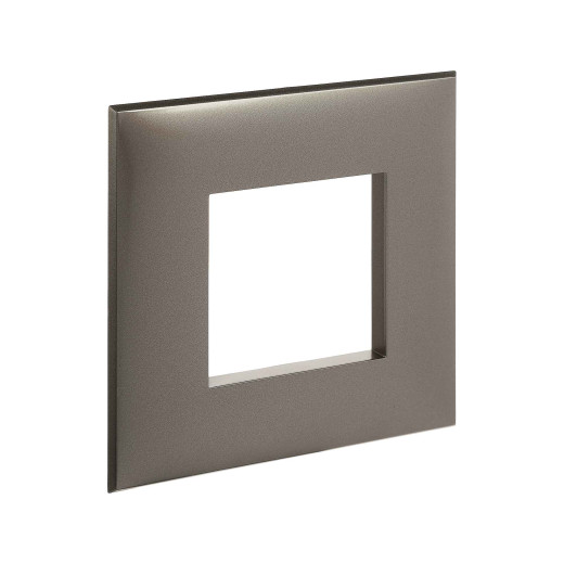 Рамка 1 пост (2 мод.), Avanti, серый жемчуг