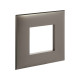Рамка 1 пост (2 мод.), Avanti, серый жемчуг