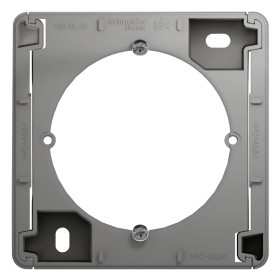 Systeme Electric Glossa Алюминий Коробка наружного монтажа