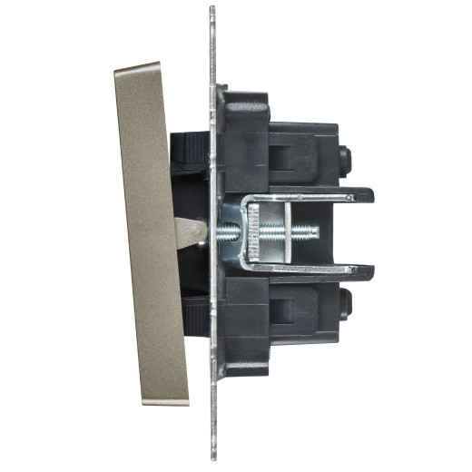 BRITE Выключ. 2-кл. перекр. 10А ВС10-2-3-БрШ шамп. IEK