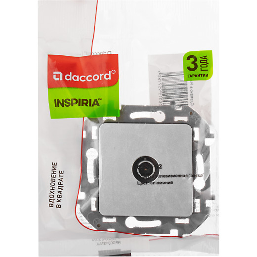 Розетка TV (телевизионная) - Legrand/Daccord Inspiria - 