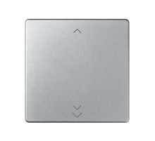 Simon 82 Detail Алюминий Клавиша для 75888-39 (управление жалюзи)