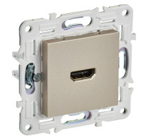 IEK SKANDY Шампань Розетка HDMI SK-H01Sh