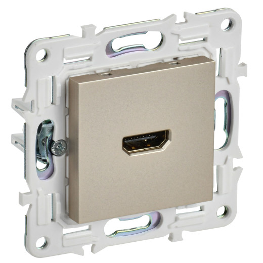 SKANDY Роз. HDMI SK-H01Sh шамп. IEK