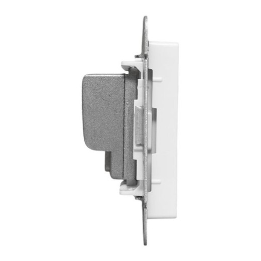 Механизм розетки TV, опроходная, белый Эпика EKF