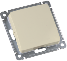 Hegel Мастер внутр Слоновая кость ВС10-411-01 Выключатель 1-клавишный, механизм