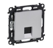 Legrand Valena LIFE DIY Алюм Розетка комп(RJ45) 1-ая 5 кат UTP.