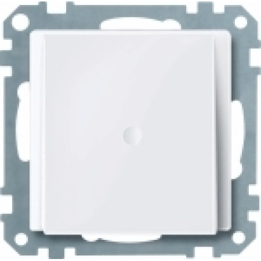 MERTEN ЦЕНТР.ПЛАТА с отверстием д/кабеля телефонного разъема, АКТИВНЫЙ БЕЛЫЙ, SM