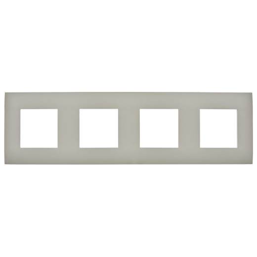 SKANDY Рамка 4-мест. SK-F04B беж. IEK