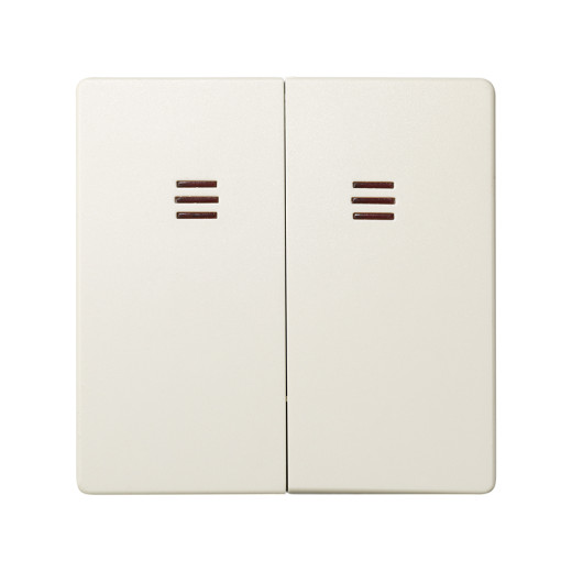 Simon 82 Слоновая кость Клавиша 2ая с подсветкой