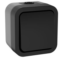 IEK TORS Выключатель кнопочный 10А IP55 TS110 графит