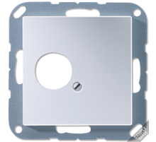 JUNG Крышка для 2-х гнезд шампань