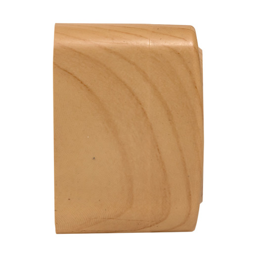 Розетка 1-местная ОП Минск 16А с заземлением светлое дерево EKF