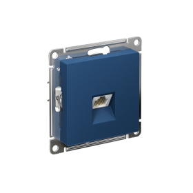 Systeme Electric AtlasDesign Аквамарин Розетка компьютерная RJ45, кат. 5Е, механизм