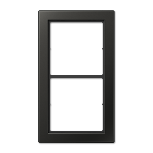 Рамка 2-кратная, антрацит