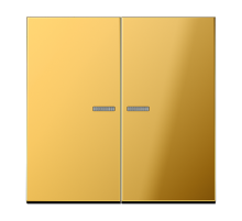 JUNG LS 990 Блеск золота Клавиша 2-ая с/п