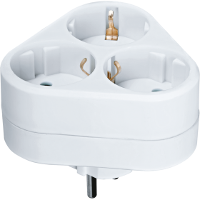 Navigator Разветвитель 94 693 NAD-S-3E-WH 3 гн. (треугольник) с/з