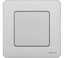 Legrand/Daccord INSPIRIA Алюминий Переключатель IP44 - 10 AX - 250 В.